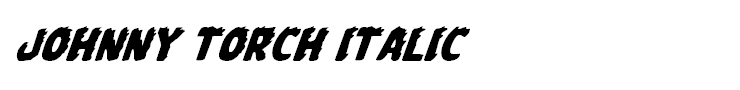 Johnny Torch Italic