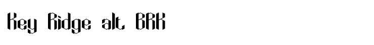 Key Ridge alt BRK