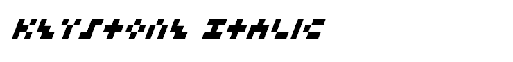 Keystone Italic