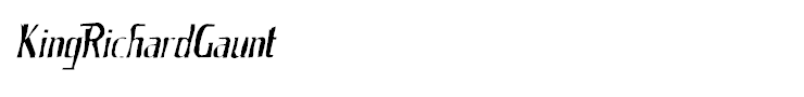 KingRichardGaunt