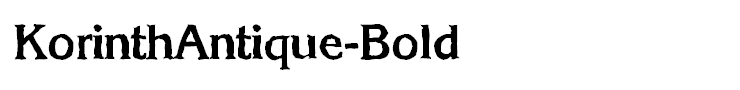 KorinthAntique-Bold