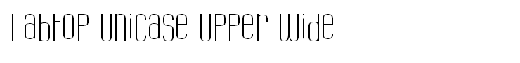 Labtop Unicase Upper Wide
