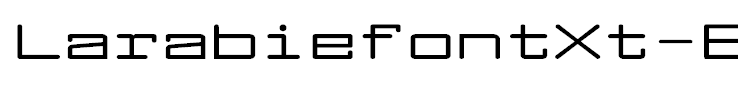LarabiefontXt-Bold