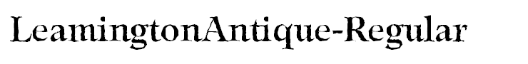 LeamingtonAntique-Regular