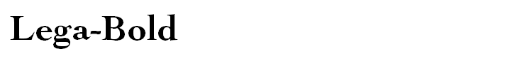 Lega-Bold