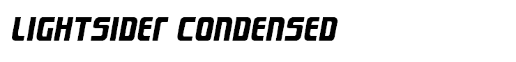 Lightsider Condensed
