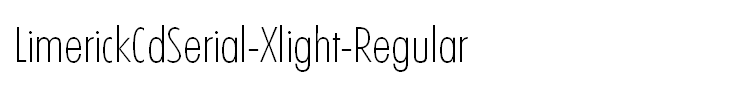 LimerickCdSerial-Xlight-Regular