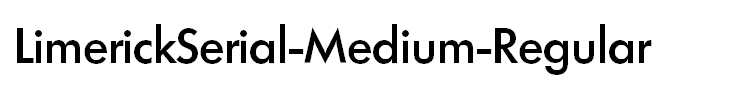 LimerickSerial-Medium-Regular