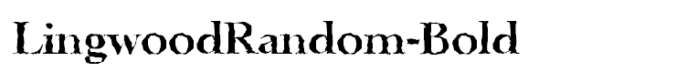 LingwoodRandom-Bold