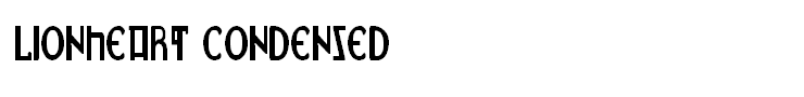Lionheart Condensed