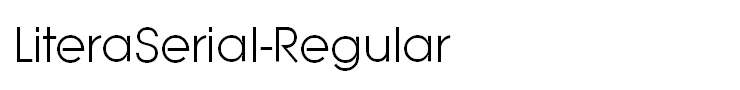 LiteraSerial-Regular
