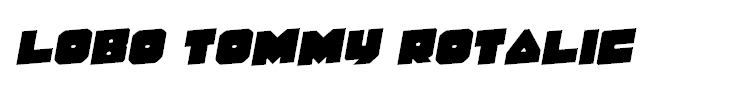 Lobo Tommy Rotalic