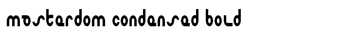 Masterdom Condensed Bold
