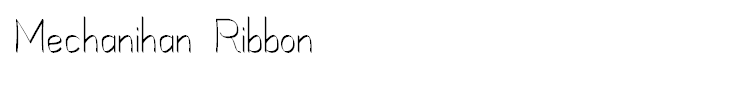 Mechanihan Ribbon