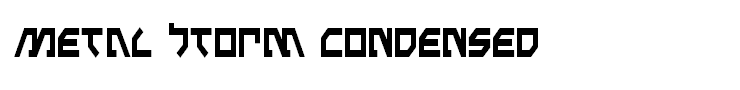 Metal Storm Condensed