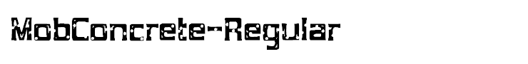MobConcrete-Regular