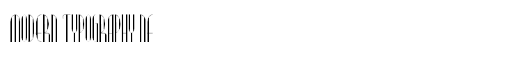 Modern Typography NF