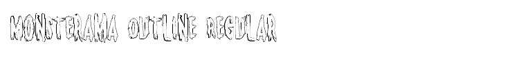 Monsterama Outline Regular