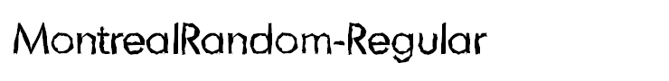 MontrealRandom-Regular