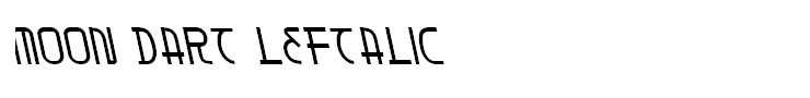 Moon Dart Leftalic