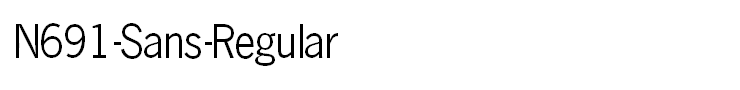 N691-Sans-Regular