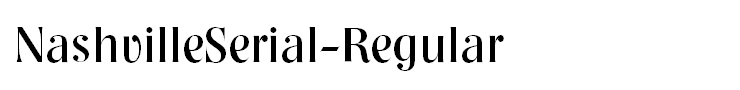 NashvilleSerial-Regular
