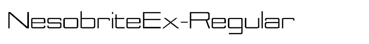 NesobriteEx-Regular