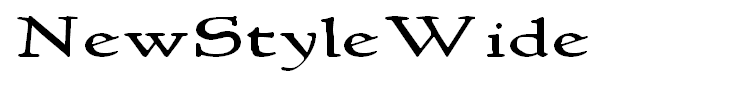 NewStyleWide