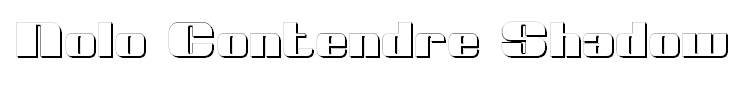 Nolo Contendre Shadow