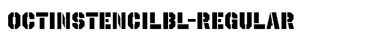OctinStencilBl-Regular