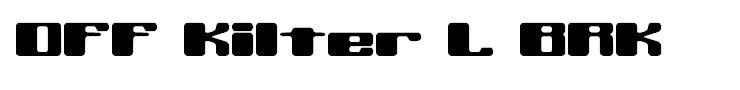 Off Kilter L BRK