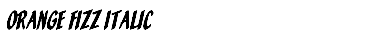 Orange Fizz Italic