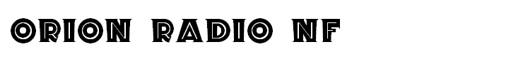 Orion Radio NF