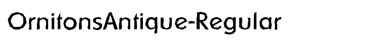 OrnitonsAntique-Regular