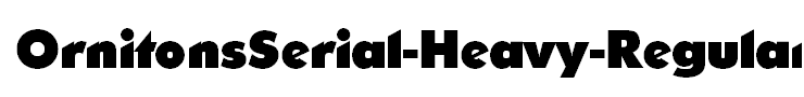 OrnitonsSerial-Heavy-Regular