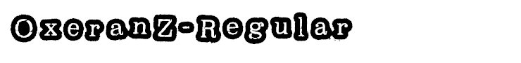 OxeranZ-Regular