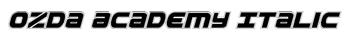 Ozda Academy Italic