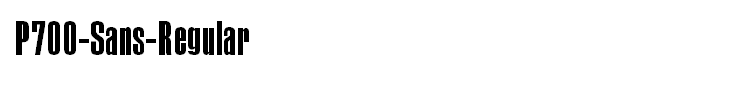 P700-Sans-Regular