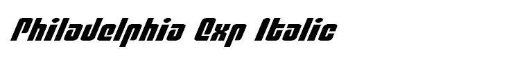 Philadelphia Exp Italic