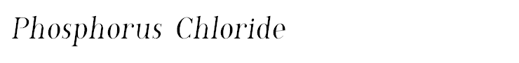 Phosphorus Chloride