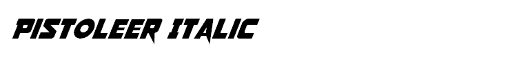 Pistoleer Italic
