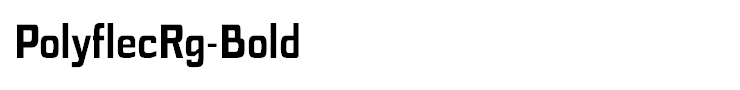 PolyflecRg-Bold