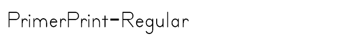 PrimerPrint-Regular