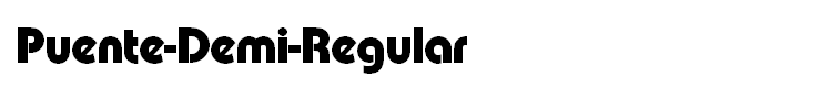 Puente-Demi-Regular