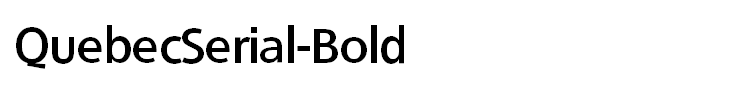 QuebecSerial-Bold