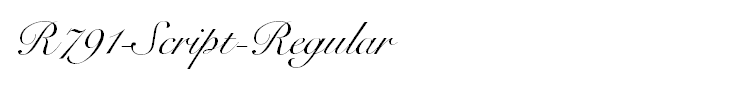 R791-Script-Regular
