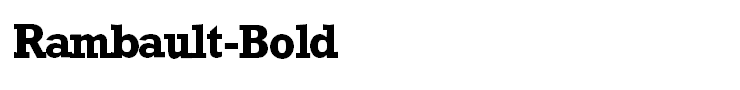 Rambault-Bold