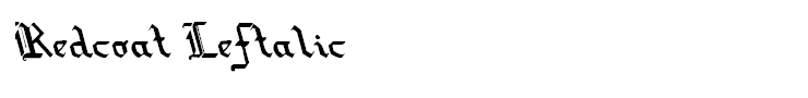 Redcoat Leftalic
