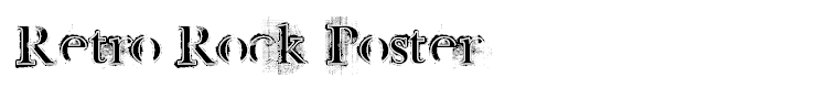 Retro Rock Poster