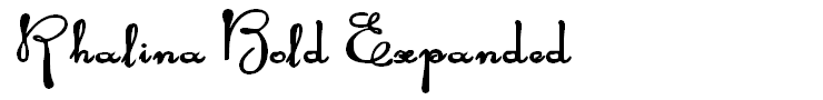 Rhalina Bold Expanded